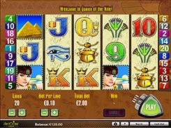 Queen of the Nile slots